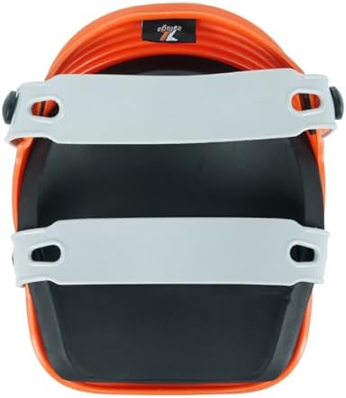 Zeluga 15-431 Ultraflex Non-Skid Premium Protective Gear with Flexible Design Plastic Kneepad, Orange