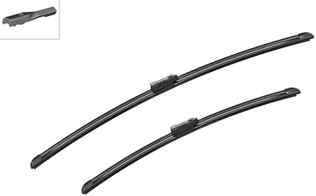 BOSCH 3397014621 AeroTwin Wiper Blades - Set of 2 (26" & 20") Top Lock 16mm