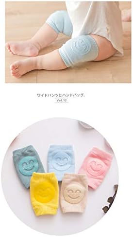 SUJAYU 5 Pairs Baby Knee Pads for Crawling Walking, Soft Cotton Knee Pads for Kids Toddler Knee Pad, Baby Crawling Helper, Rodilleras Para Bebe