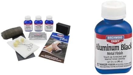 Birchwood Casey Perma Blue Liquid Gun Blue Finishing All-Inclusive Easy-to-Use Kit for Gun Cleaning, Maintenance and Preservation