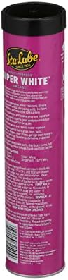 Sta-Lube Super White Multi-Purpose Lithium Grease SL3150-14 Wt Oz. Cartridge, Durable, Multi-Purpose Grease