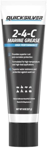 Quicksilver 2-4-C Marine Grease, 8 oz Tube