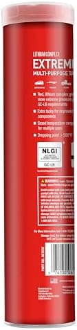 Valvoline Extreme Red Multi-Purpose Grease 14.1 OZ Cartridge