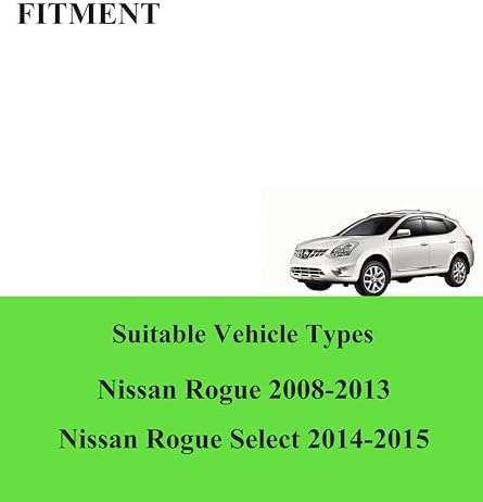 3 Wipers Fits Nissan Rogue 2008-2013/Rogue Select 2014-2015
