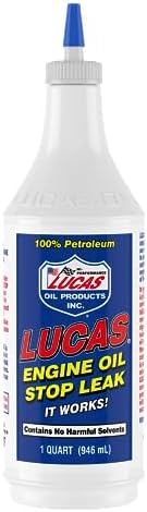 Lucas Oil 10278 Engine Oil Stop Leak - 1 Quart (Pack of 12)