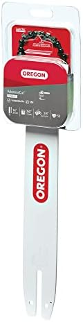 Oregon 14-Inch Replacement Chainsaw Bar and S50 AdvanceCut Chainsaw Chain Combo & Grease Gun for Chainsaws, Pre Loaded All Purpose Lubricant, Easy Refill, Universal for Most Makes