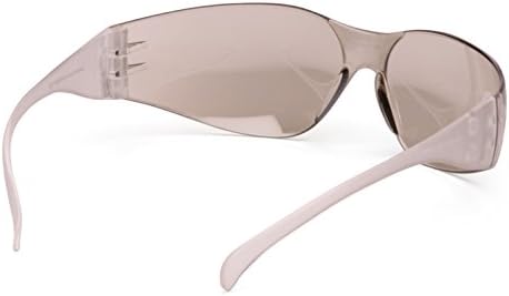 Pyramex Intruder Safety Eyewear Clear Frame Full Foam Padding Clear Anti-Fog Lens