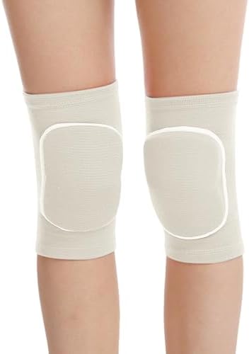 JUMISEE Kids Knee Pad, Anti-Slip Padded Sponge Knee Brace Breathable Flexible Elastic Knee Support for Football Volleyball Dance Skating Basketball Sports