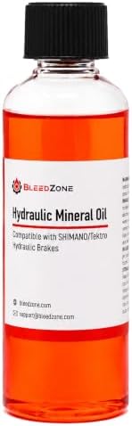 BleedZone Mineral Oil Brake Fluid for Shimano Tektro TRP, 100ml