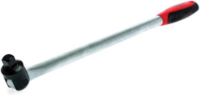 Teng Tools 1/2 Inch Drive 17 Inch Long Flex Handle Breaker Bar - 1201, Multi