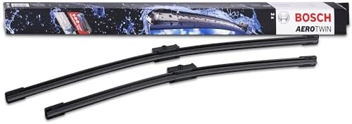 BOSCH 3397118931 AeroTwin Wiper Blades - Set of 2 (22"& 18") Side Lock 22mm