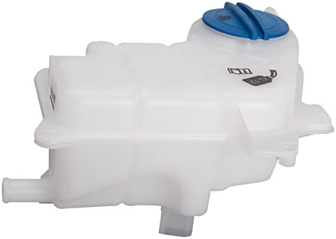 TRQ Front Radiator Coolant Reservoir Expansion Tank Overflow Bottle White