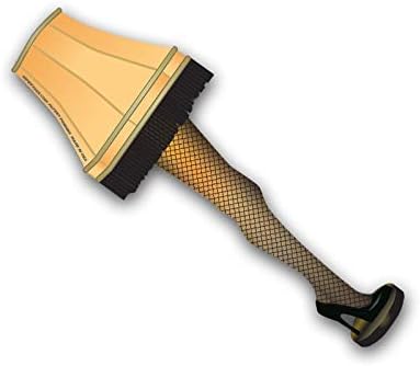 Leg Lamp WiperTags accessory for Christmas attach to rear vehicle wiper blades