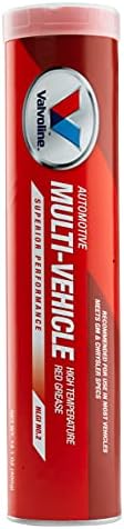 Valvoline Multi-Vehicle High Temperature Red Grease 14.1 OZ Cartridge