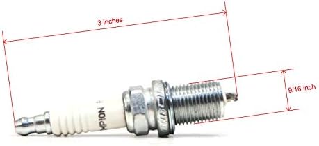 Champion RC12YC (71G) (71) Copper Plus Small Engine Spark Plug, 1 Box of 6 Plugs
