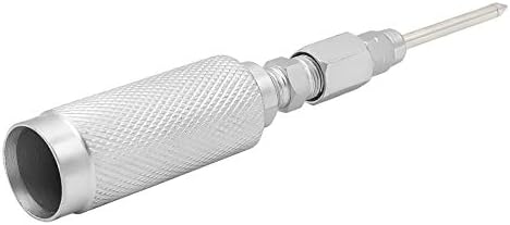 PROLUBE Quick Connect Grease Fitting Adaptor – Professional Recessed Lube Adaptor | 1,000 PSI | Use with Hand Operated Grease Guns (44921), Silver