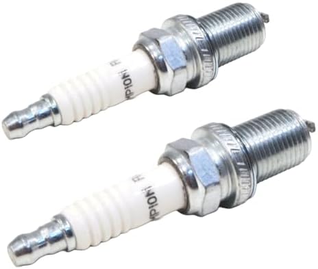 (Pack of 2) Champion Spark Plugs for John Deere M78543, M87543, RC12YC Engine
