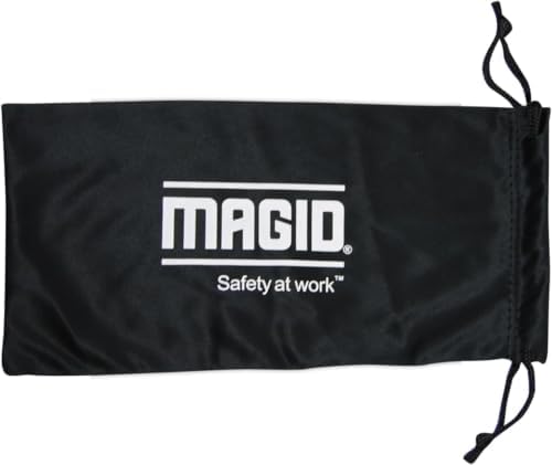 MAGID Gemstone Y50 Performance Anti-Fog Safety Glasses with Side Shields