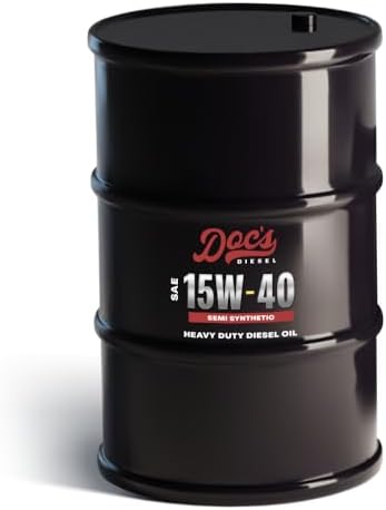 Doc's Diesel 15W-40 Semi Synthetic Heavy Duty Oil, CK-4 Value, 55 Gal Drum