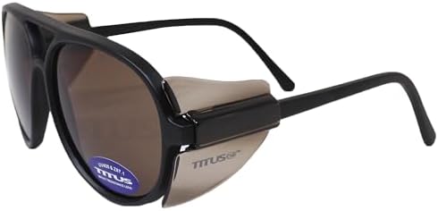 TITUS G35 Retro Aviator Z87 DOT ANSI CE Approved Safety Glasses