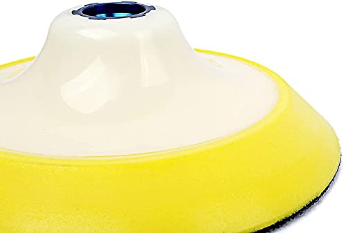 5" inch Hook and Loop Rotary Backing Pad with 5/8"-11 Thread for Sanding/Polishing Pads Angle Grinder