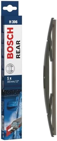 BOSCH H306 Original Equipment Specialty Rear Wiper Blade; Designed for Direct Replacement of OEM Production Specifications - 12" (Single)