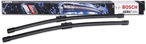 BOSCH 3397118925 AeroTwin Wiper Blades - Set of 2 (21"& 21") Side Lock 22mm