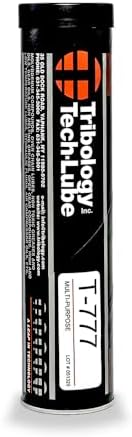TTL T-777 Multi-Purpose High Temp Red Lithium Complex Grease Cartridge, 14.5 oz – Heavy-Duty Lubricant for Bearings, Bushings, Automotive, Marine, Industrial – Rust & Water Resistant, Shear Stable