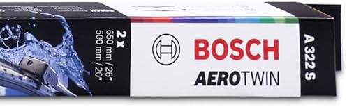 BOSCH 3397014422 AeroTwin Wiper Blade Combo Pack - Set of 2 (26" & 20")