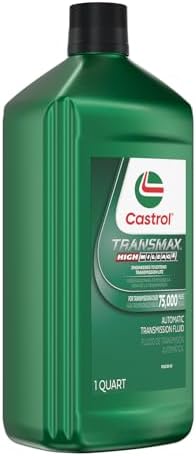 Castrol Transmax High Mileage Automatic Transmission Fluid, 1 Quart