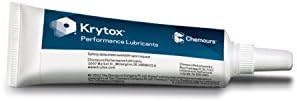 D10070331 Krytox GPL 206 Grease, Pure PFPE/PTFE, 0.5 oz Tube