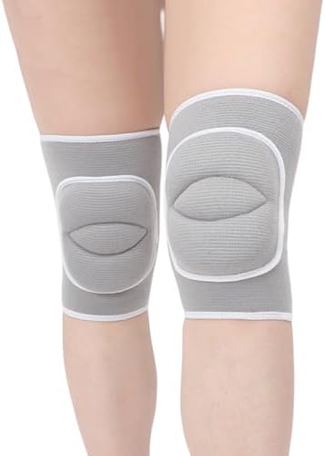 JUMISEE Kids Knee Pad, Thickened Padded Sponge Knee Brace Flexible Elastic Knee Support for Football Volleyball Dance Skating Basketball Sports for Adults