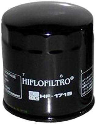HiFloFiltro HF171B-4 Black Standard Premium Oil Filter, 4-Pack