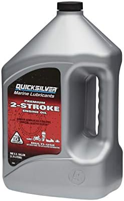 Quicksilver Premium 2-Stroke Engine Oil, 1 Gallon