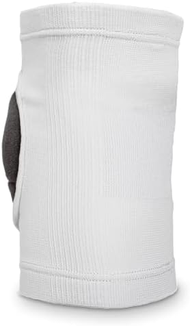 Cliff Keen Impact Bubble Wrestling Knee Pad (White/Charcoal)