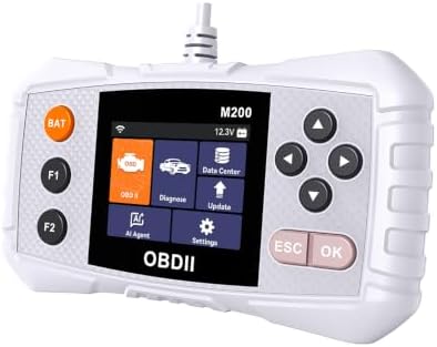 OBD2 Scanner Diagnostic Tool, AI-Powered Car Code Reader & OBD II Scanner for Car, Bidirectional Scan Tool for Engine/ABS/SRS/Transmission/Battery Test, All-System Car Diagnostic Tool