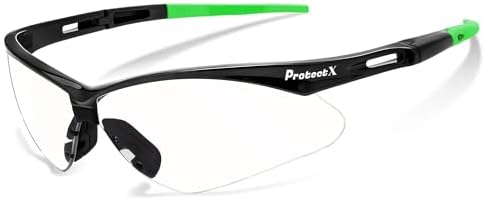 ProtectX Safety Glasses for Men & Women, Safety Sunglasses