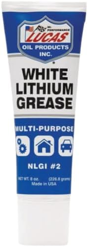 Lucas Oil 10533 White Lithium Grease - 8 oz. Squeeze Tube