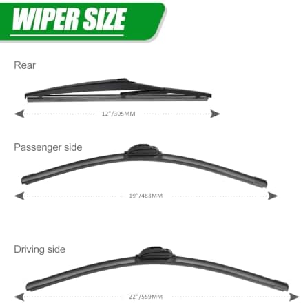 Windshield Wiper Blades for 2001-2007 Toyota Highlander