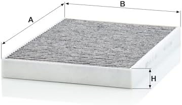 MANN-FILTER CUK 31 003 Cabin Air Filter - Pollen Filter with Activated Carbon