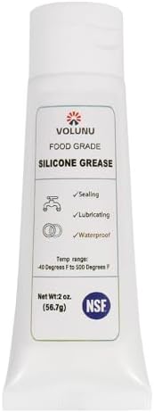 2oz Food Grade Silicone Grease for Plumbers, Valves & O-Rings