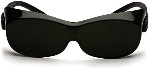 Pyramex OTS Over The Spectacle Safety Glasses Indoor Outdoor Lens Black Temples ANSI Z87+