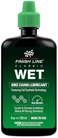 Finish Line Wet Bike Chain Lubricant 4 fl oz