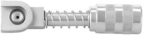 Groz Jaw Type Coupler to Button Head Coupler Adaptor, 3,000 PSI Quick Connect for 5/8" (16 mm) Button Head Grease Fittings, Fits Manual Grease Guns, Small & Large Locking Sleeves (44907)
