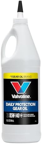 Valvoline High Performance SAE 85W-140 Gear Oil 1 QT, Case of 12