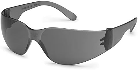 Gateway Safety 4680 UL-Certified StarLite Safety Glasses, Clear Lens, Clear Temple (Pack of 10)