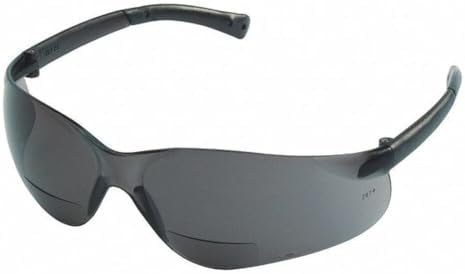 MCR Safety BKH20G Bearkat Glasses, Gray Lens