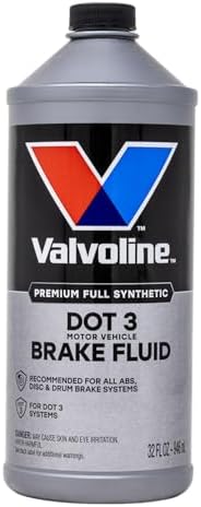 Valvoline DOT 3 Synthetic Brake Fluid, 32 oz