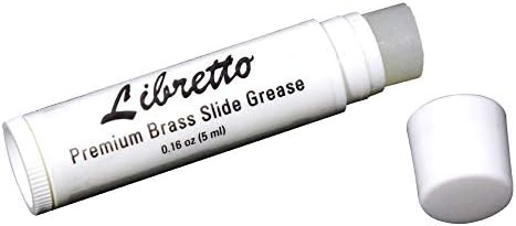 Libretto Premium Brass Slide Grease Stick, 0.16 oz (5 ml), Odorless & Pure, Great Materials from Japan, 100% Special-blended Formula, Thick & Sticky, Best to Extend Life of Trumpet, French Horn & Tuba