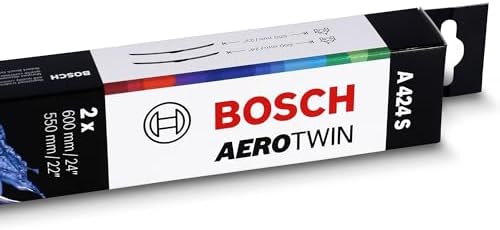 BOSCH 3397007424 AeroTwin Wiper Blade Combo Pack - Set of 2 (24" & 22")